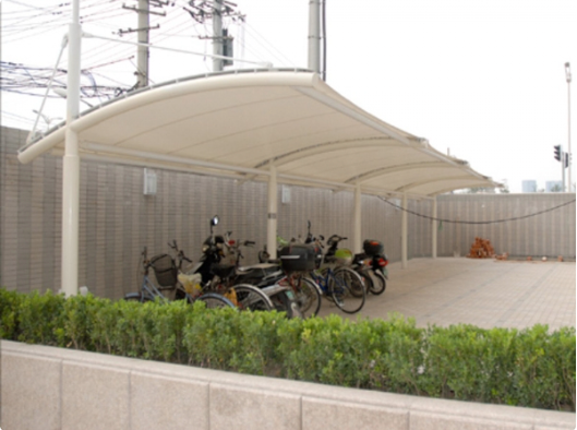 伊春市膜结构车棚污水池加盖 - 价格